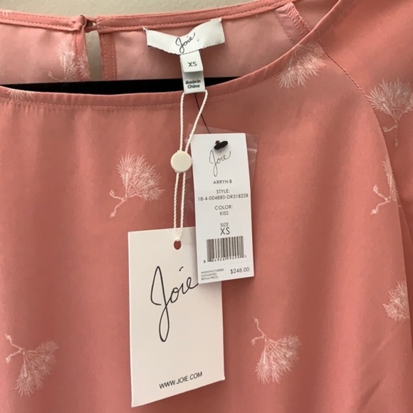 Joie dress- brand new - pink and white print - Picture 3 of 3